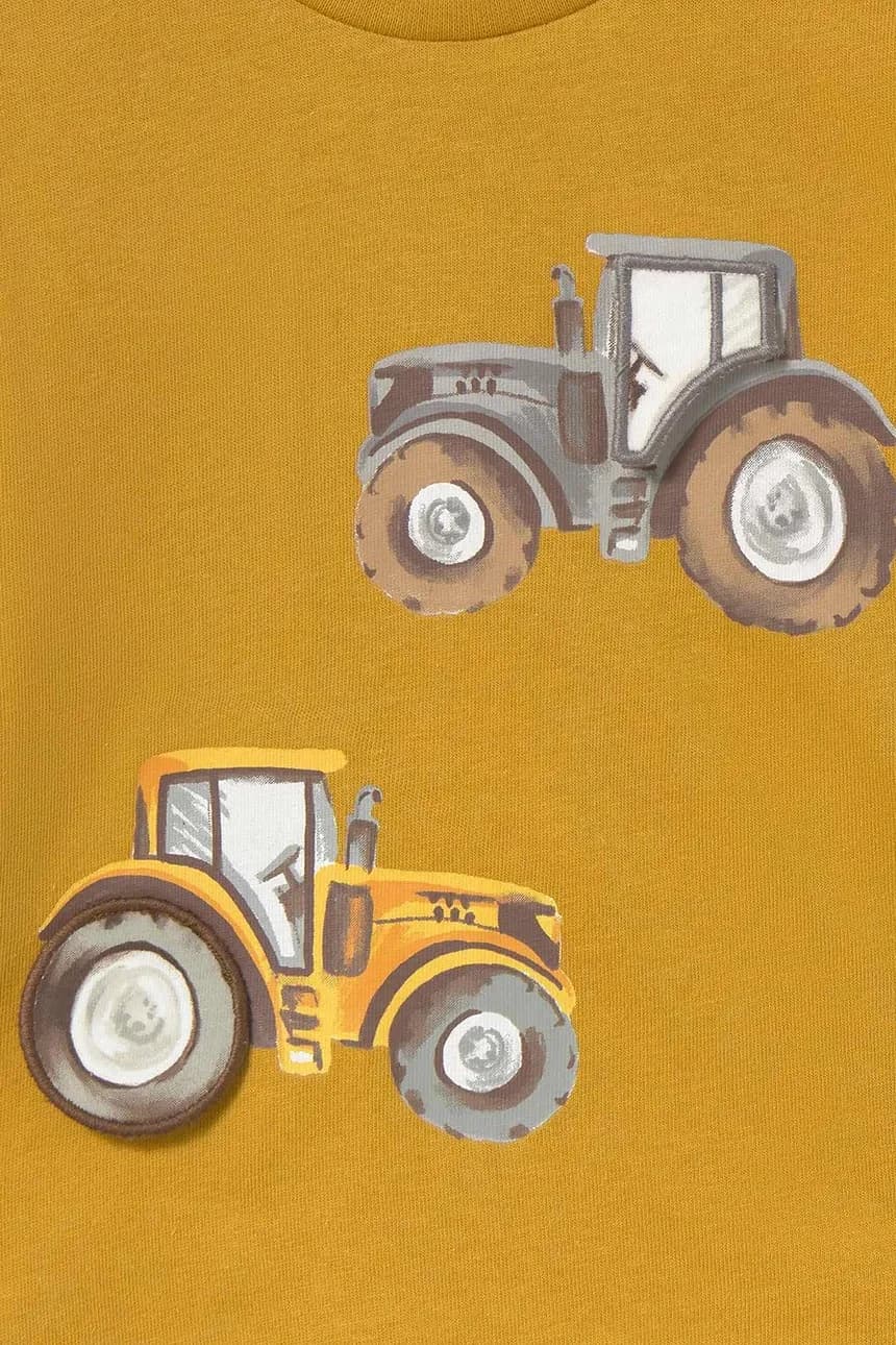 Детская хлопковая рубашка с длинным рукавом - фото 3