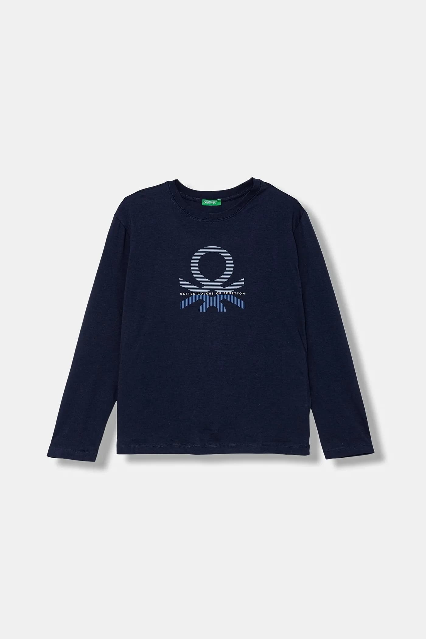 Детская хлопковая рубашка с длинным рукавом