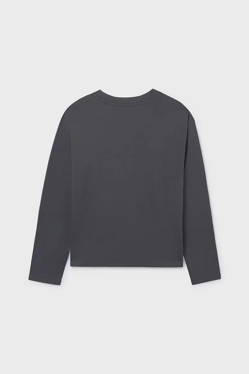 Детская хлопковая рубашка с длинным рукавом - фото 2