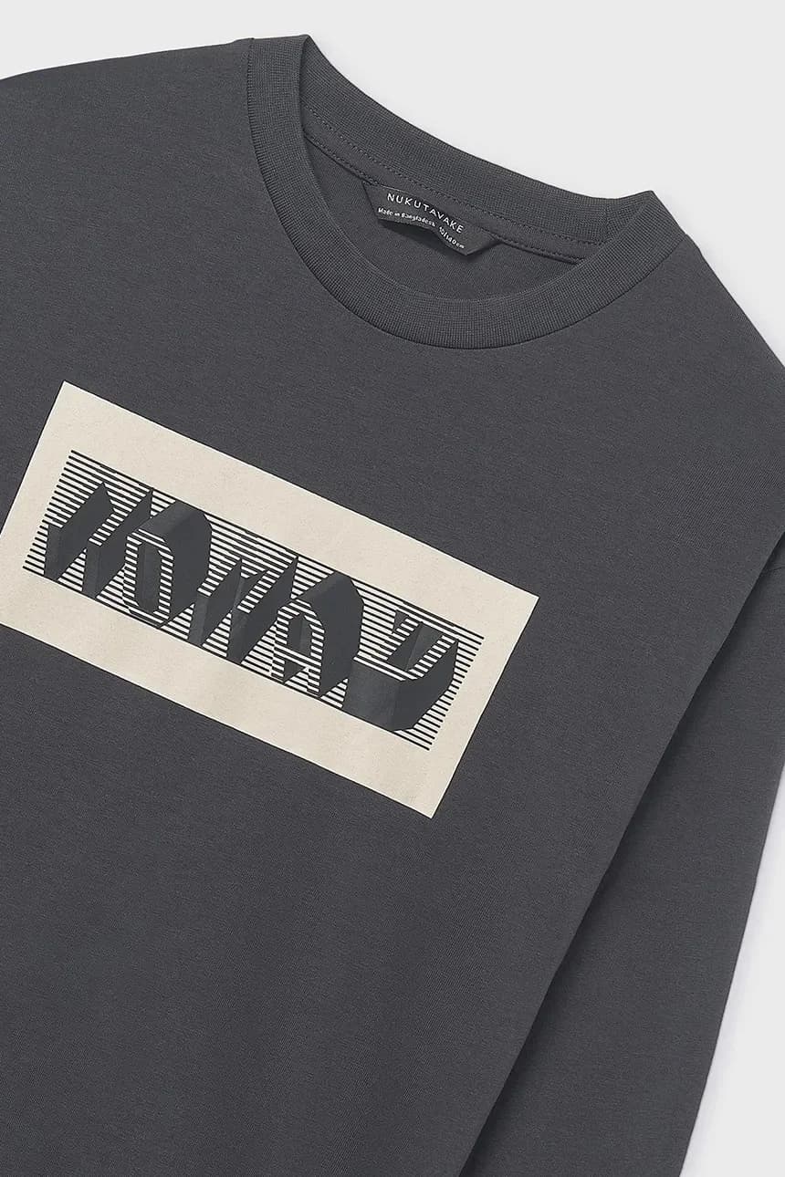 Детская хлопковая рубашка с длинным рукавом - фото 3