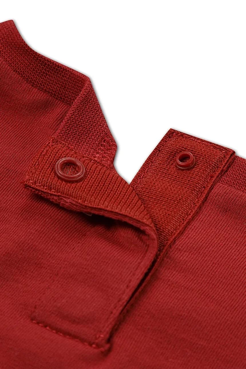 Детская хлопковая футболка с длинными рукавами и логотипом BULLDOG CREST. - фото 3