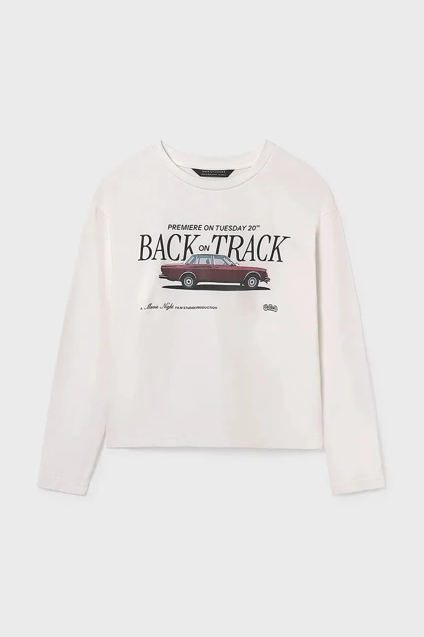 Хлопковая рубашка с длинным рукавом - фото 2