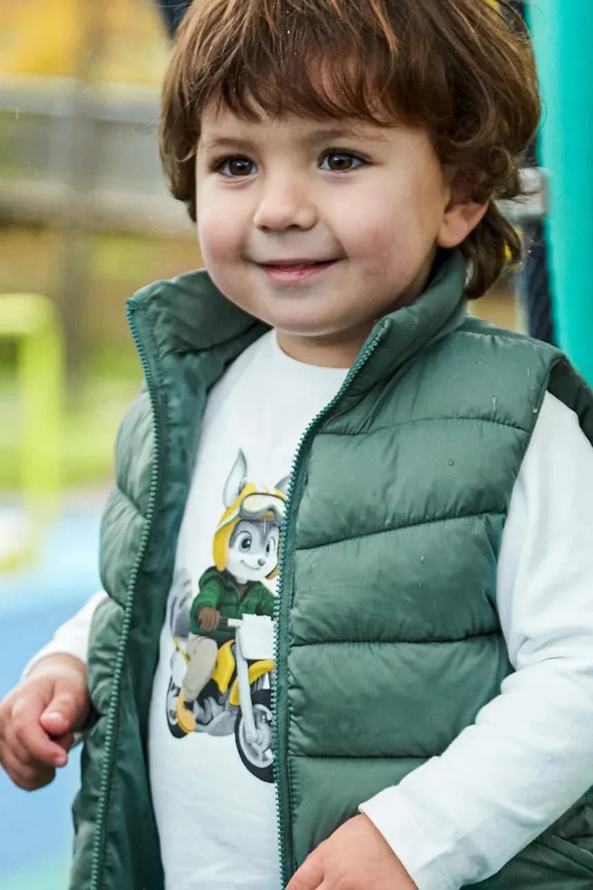 Хлопковая рубашка с длинным рукавом