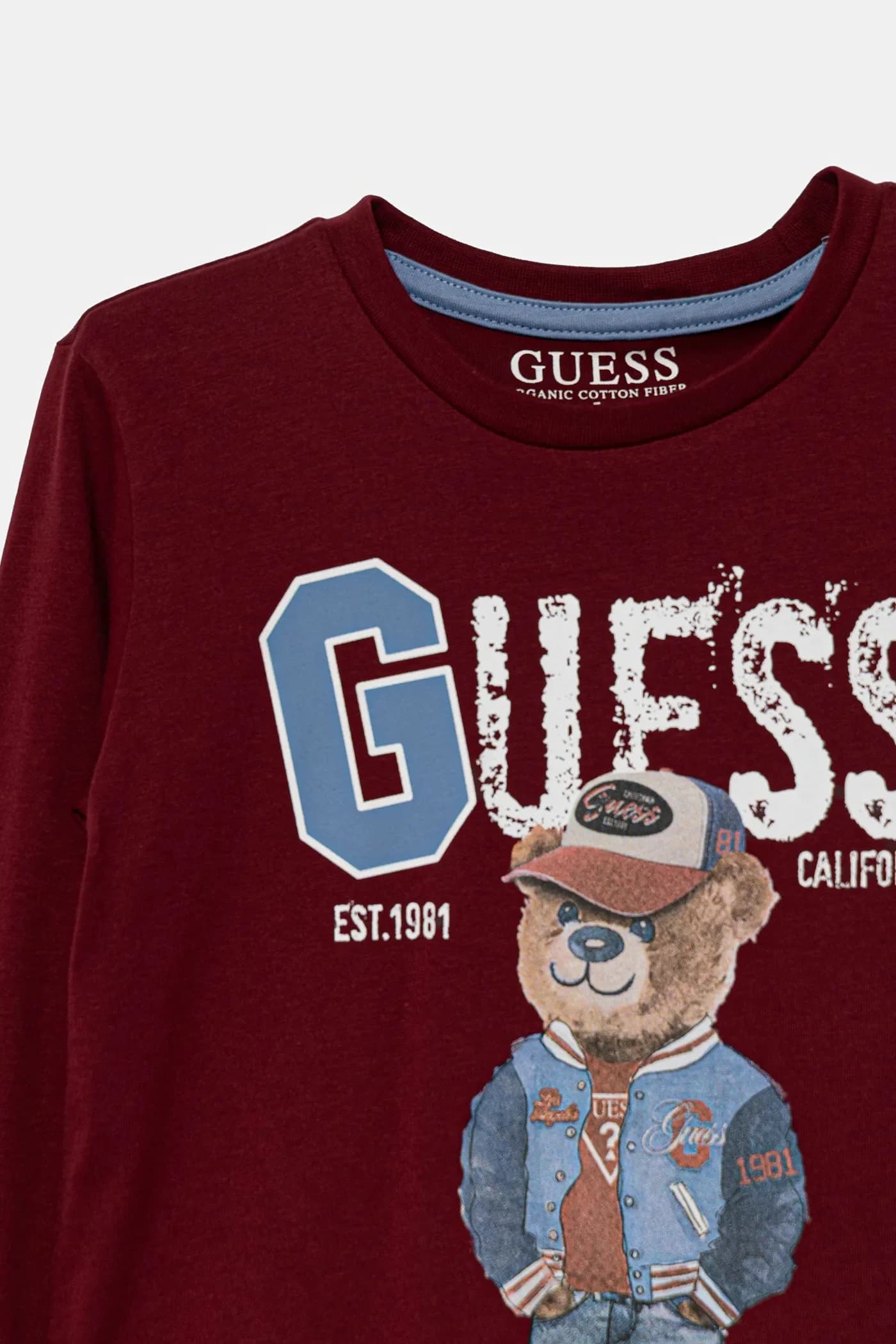 Детская хлопковая рубашка с длинным рукавом - фото 3