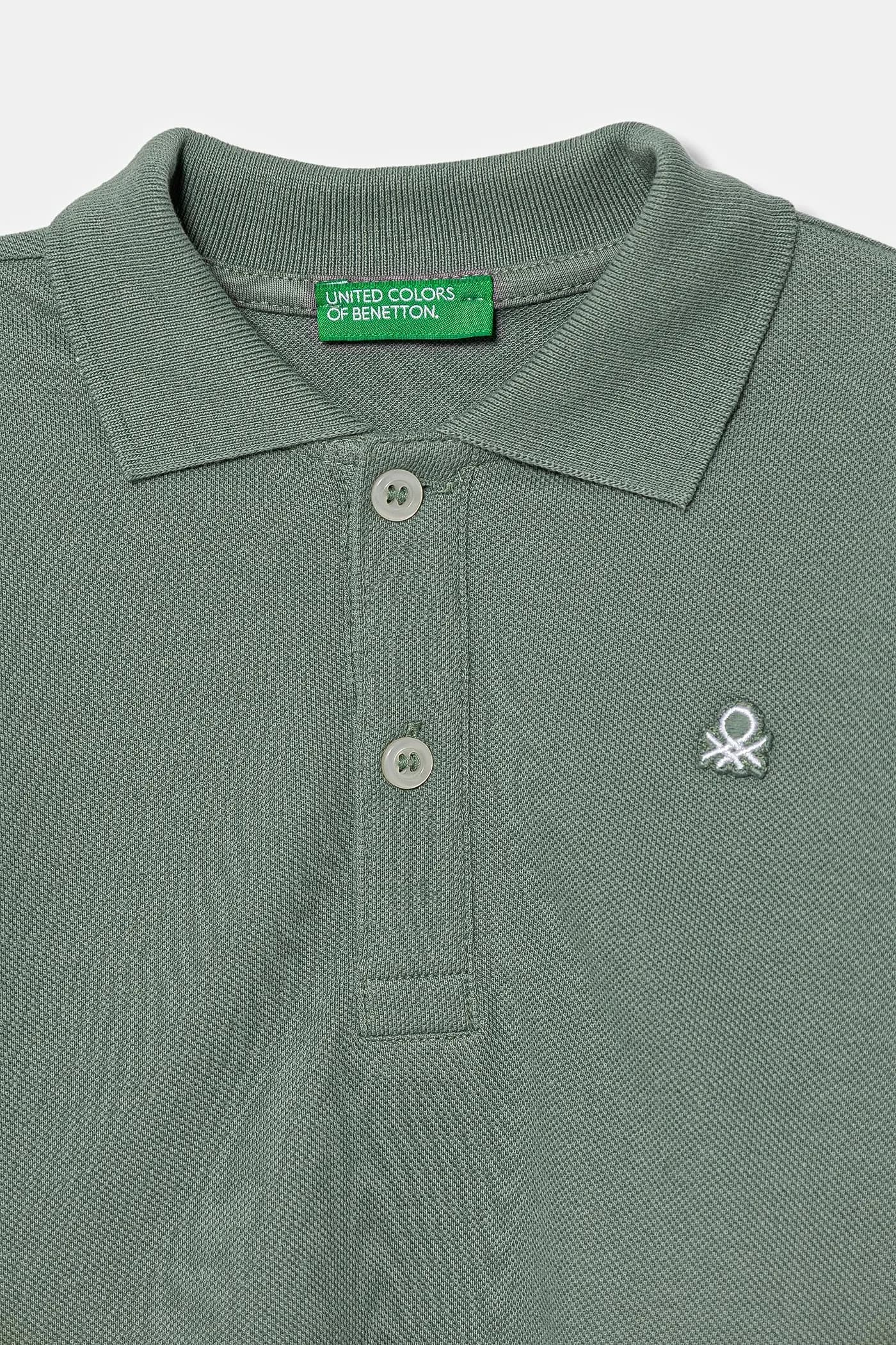 Детская хлопковая рубашка с длинным рукавом - фото 3