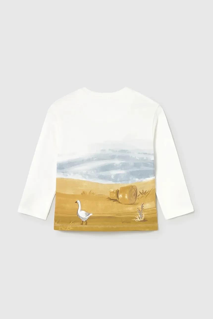 Детский хлопок с длинными рукавами - фото 3