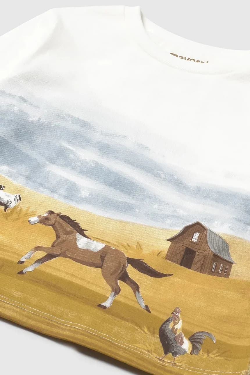 Детский хлопок с длинными рукавами - фото 4