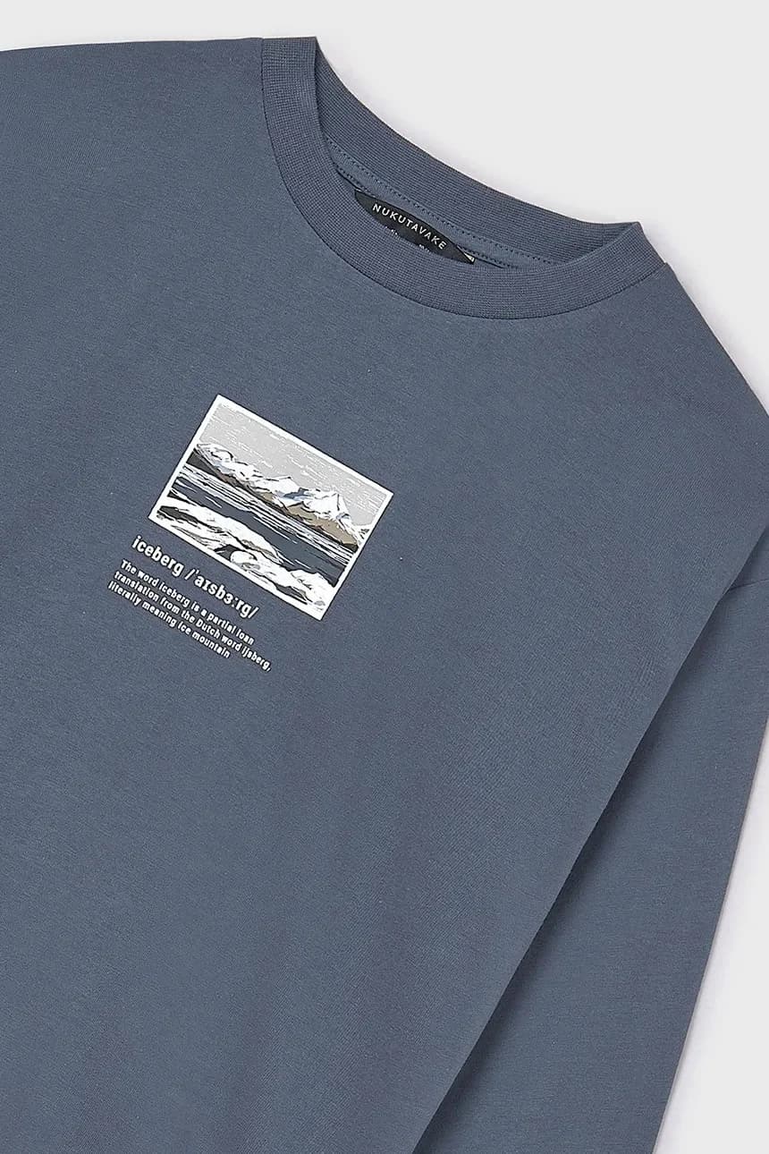 Детская хлопковая рубашка с длинным рукавом - фото 4