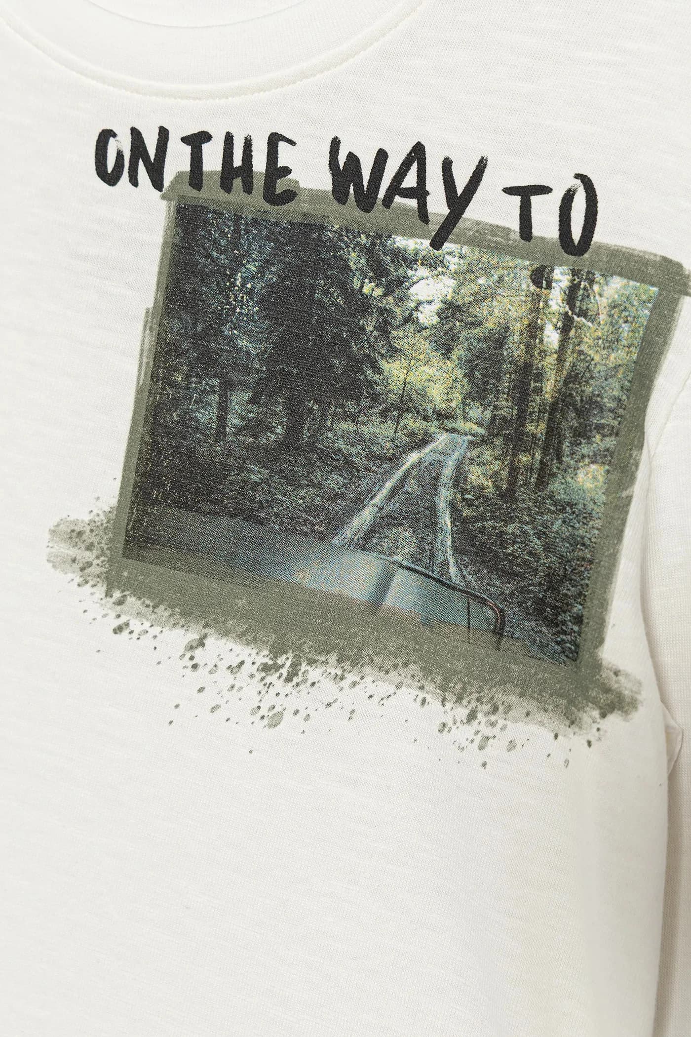 Детская хлопковая рубашка с длинным рукавом - фото 3