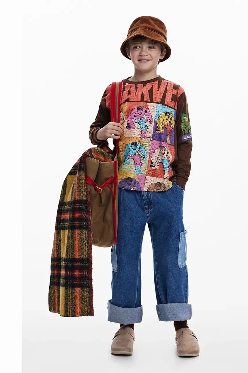 Детская хлопковая рубашка с длинным рукавом - фото 6