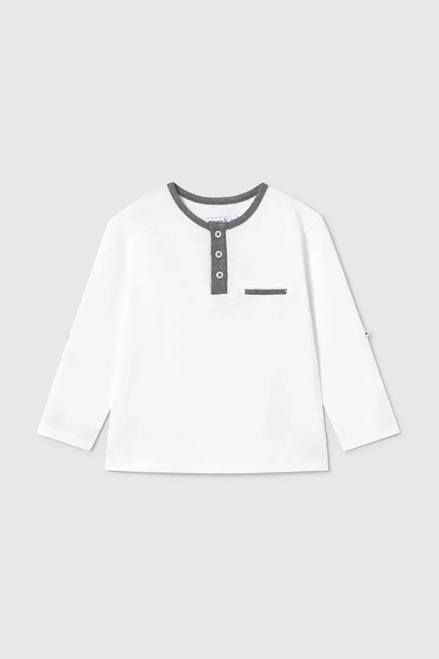 Детский хлопок с длинными рукавами