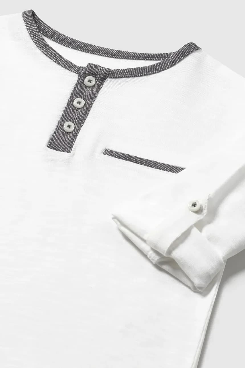 Детский хлопок с длинными рукавами - фото 3