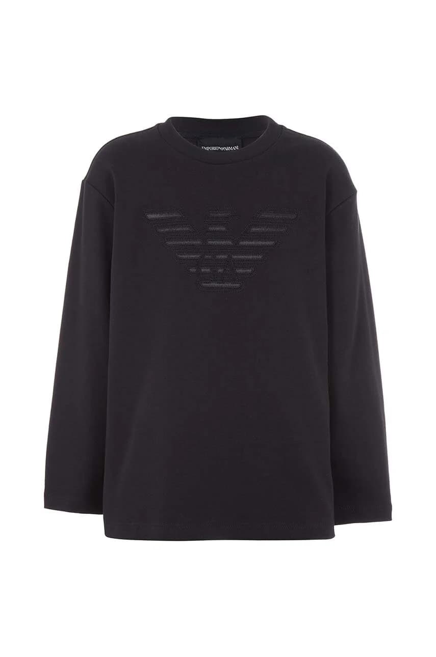 Детская хлопковая рубашка с длинным рукавом