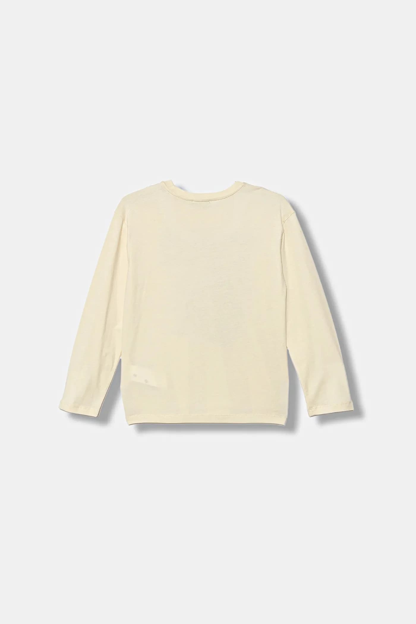 Детская хлопковая рубашка с длинным рукавом - фото 2