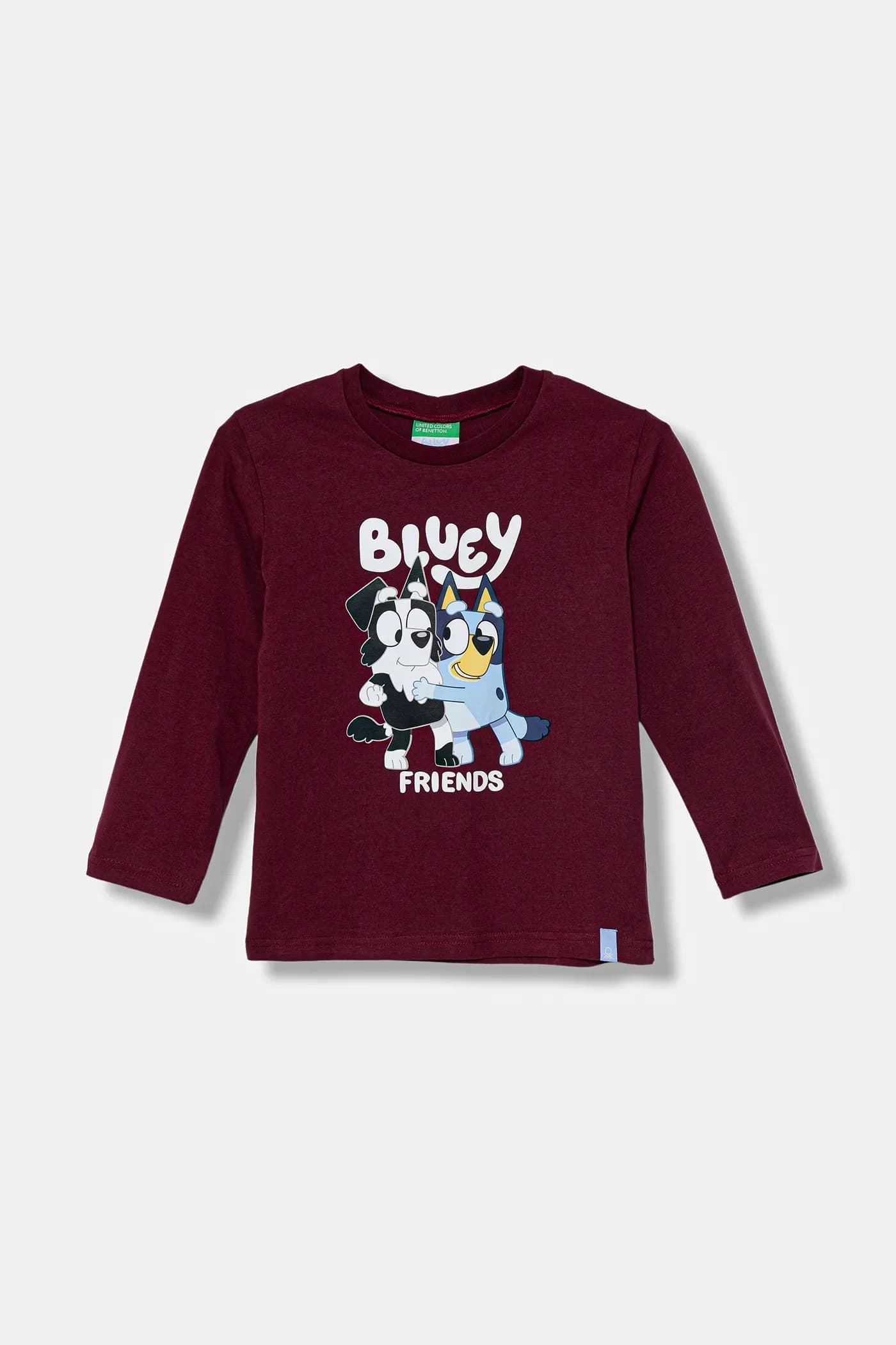 Детская хлопковая рубашка с длинным рукавом