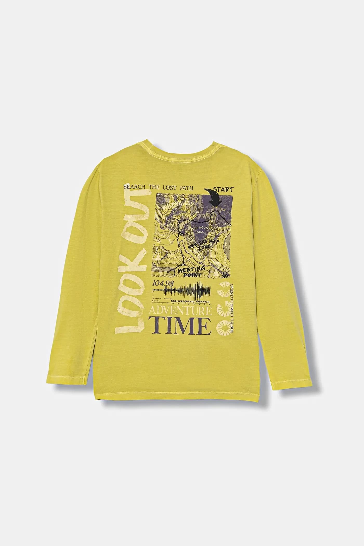 Детская хлопковая рубашка с длинным рукавом