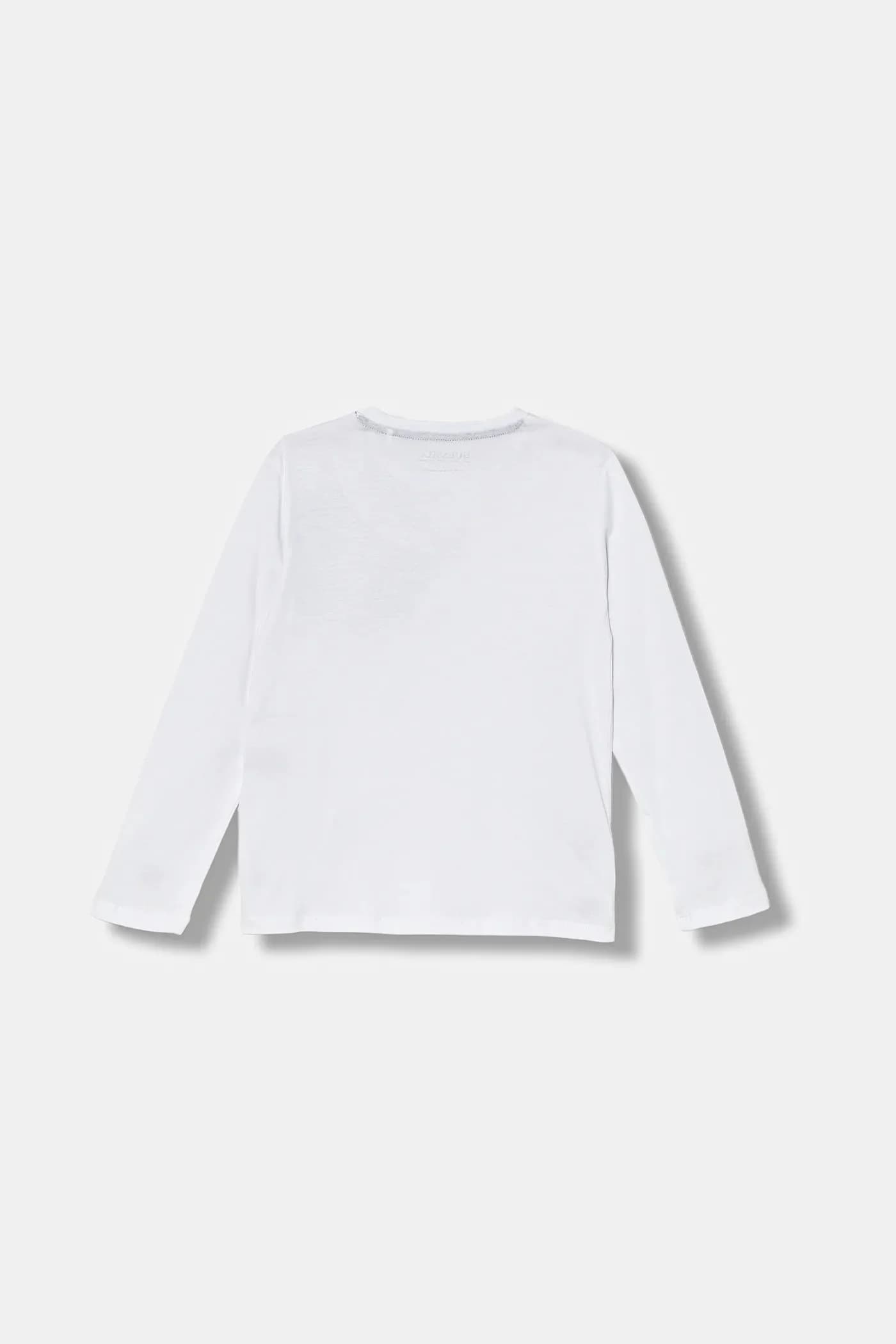 Детская хлопковая рубашка с длинным рукавом - фото 2