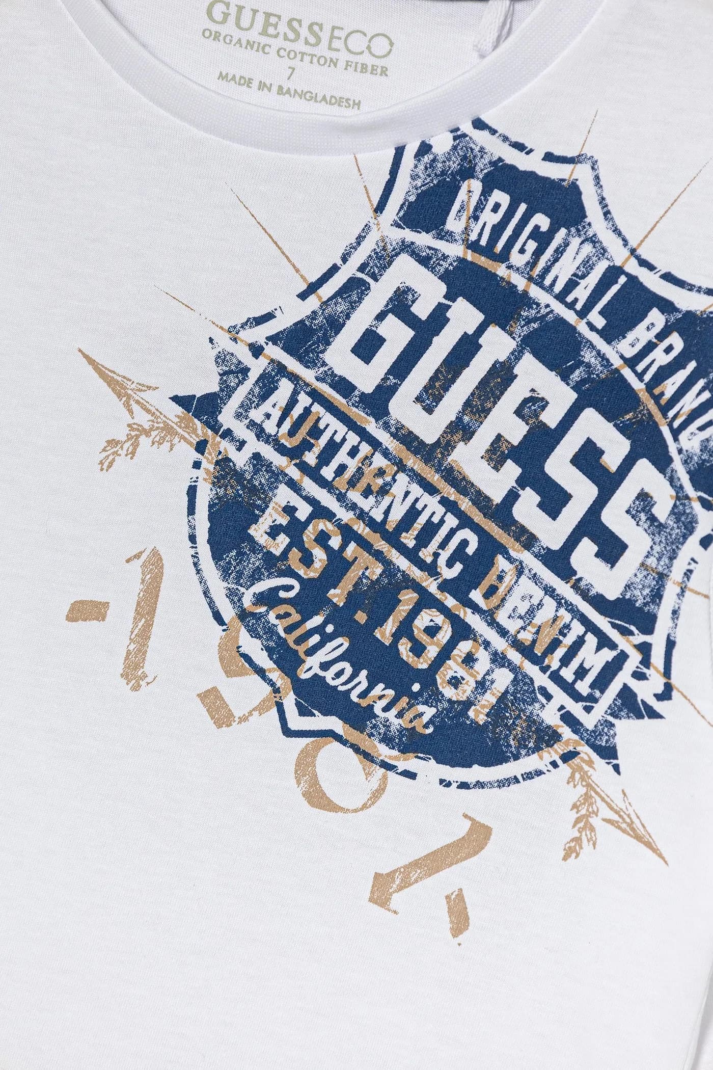 Детская хлопковая рубашка с длинным рукавом - фото 3