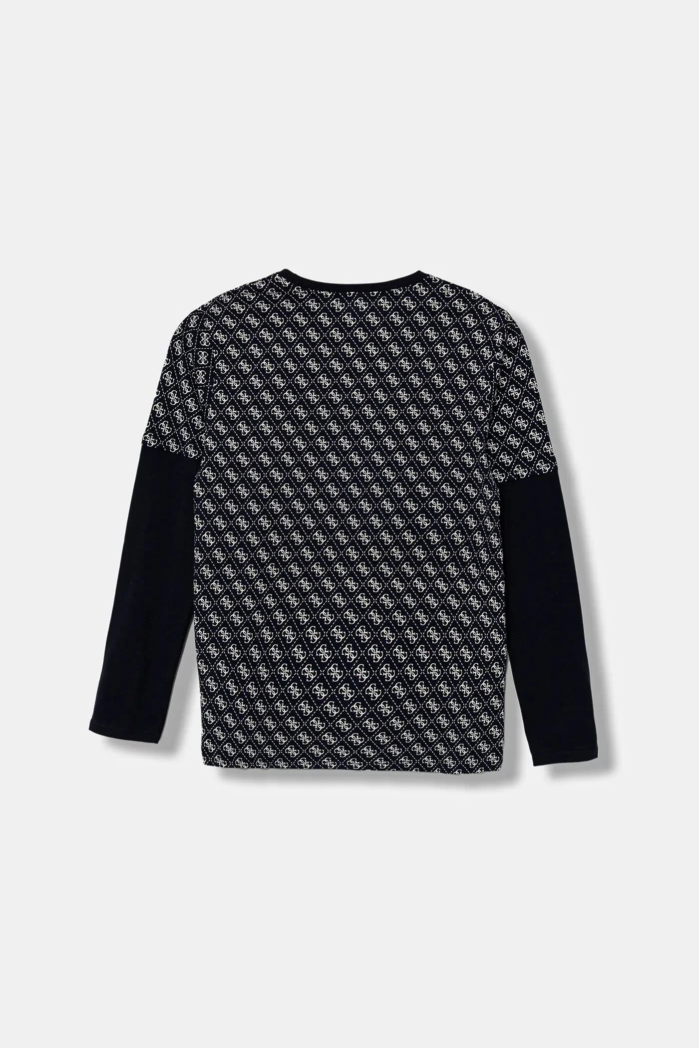 Детская хлопковая рубашка с длинным рукавом - фото 2