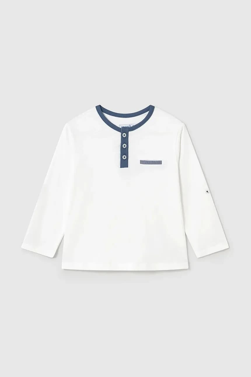 Детский хлопок с длинными рукавами