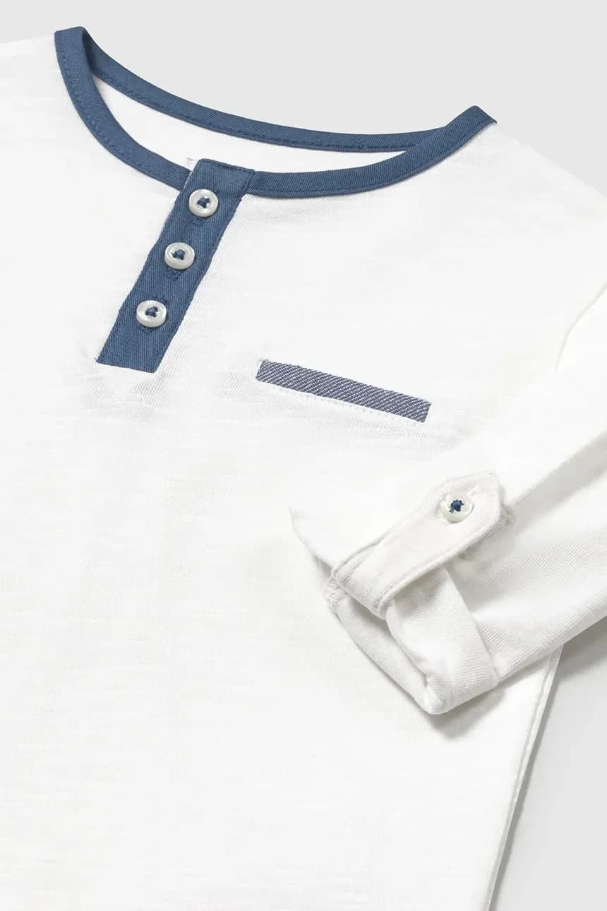 Детский хлопок с длинными рукавами - фото 3