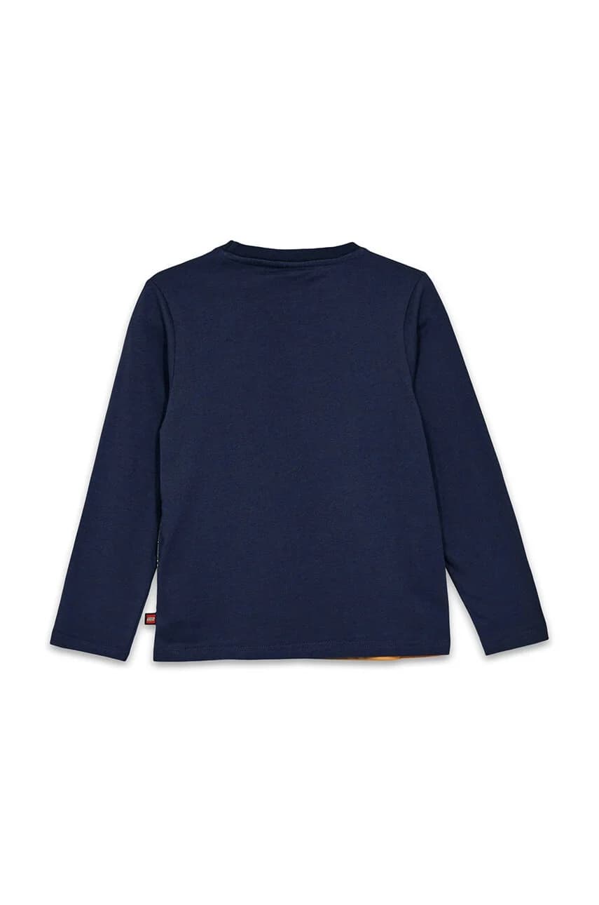 Детский хлопковый лонгслив LWTANO 706 - фото 2