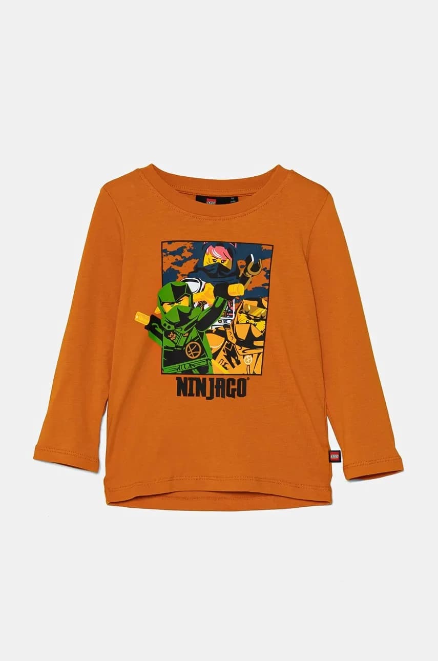 Детский хлопковый лонгслив LWTANO 621