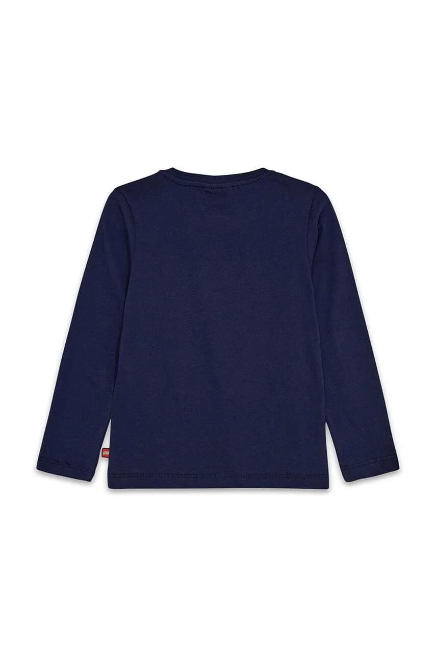 Детский хлопковый лонгслив LWTANO 607 - фото 2
