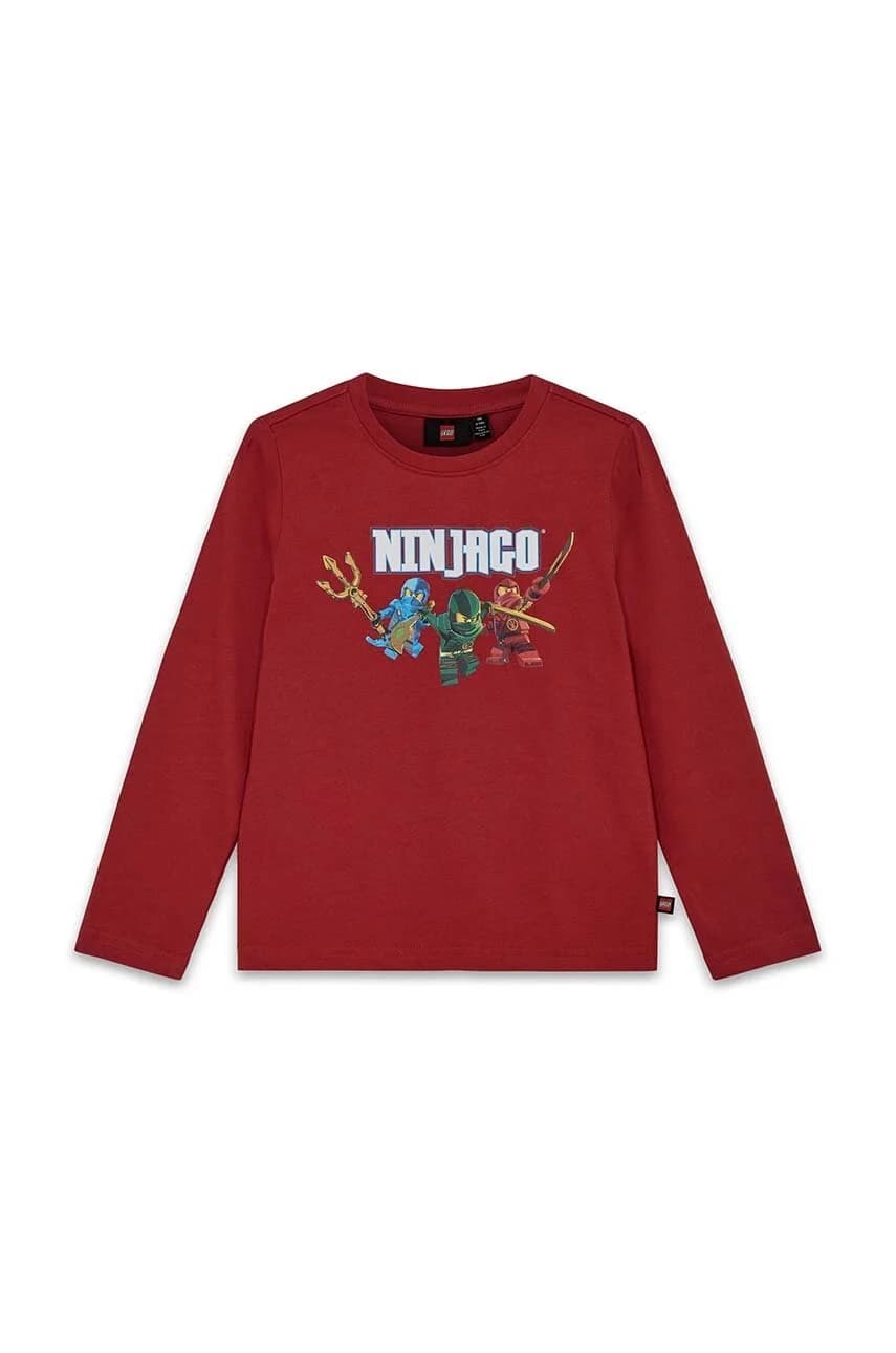 Детский хлопковый лонгслив LWTANO 620