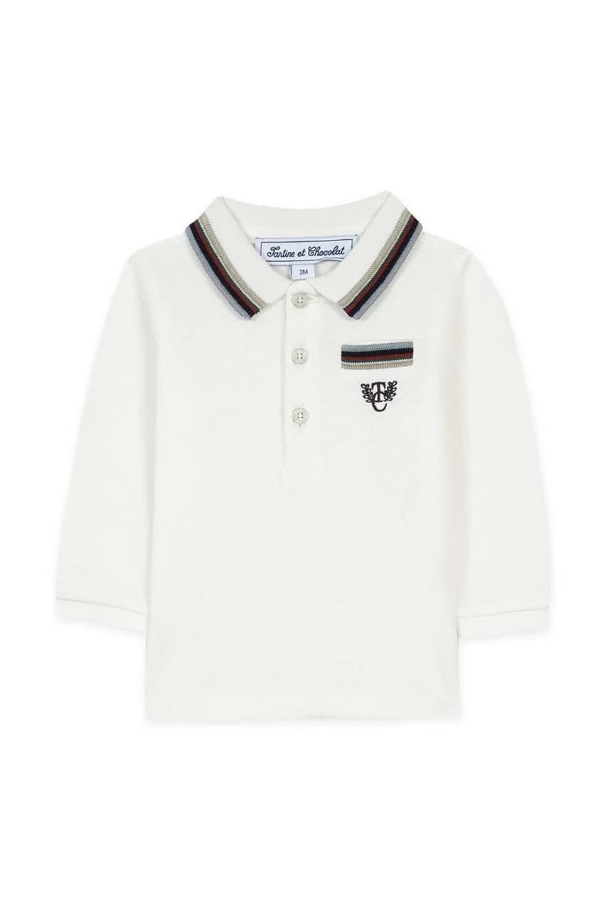 Детский хлопок с длинными рукавами