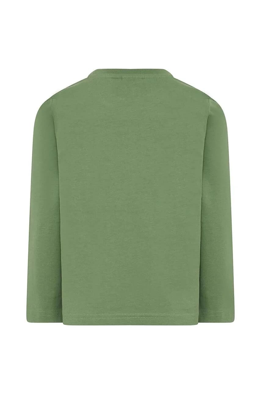 Детская хлопковая рубашка с длинным рукавом - фото 2