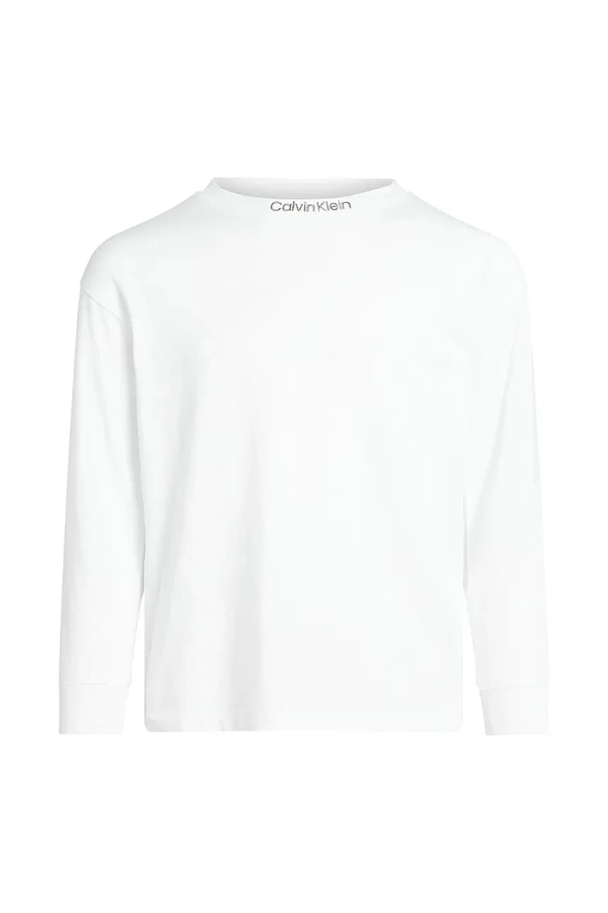 Детская хлопковая рубашка с длинным рукавом