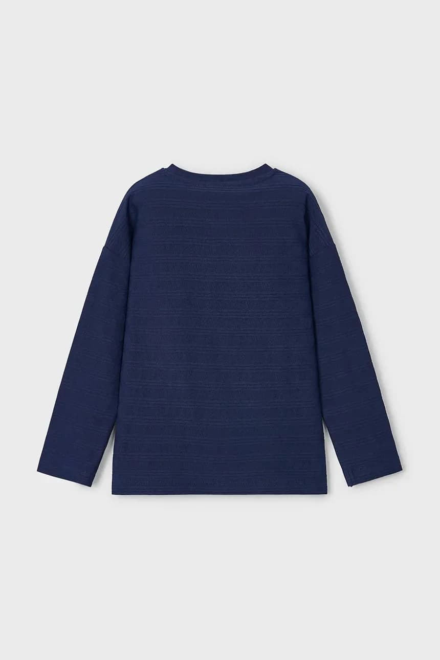 Детская хлопковая рубашка с длинным рукавом - фото 2