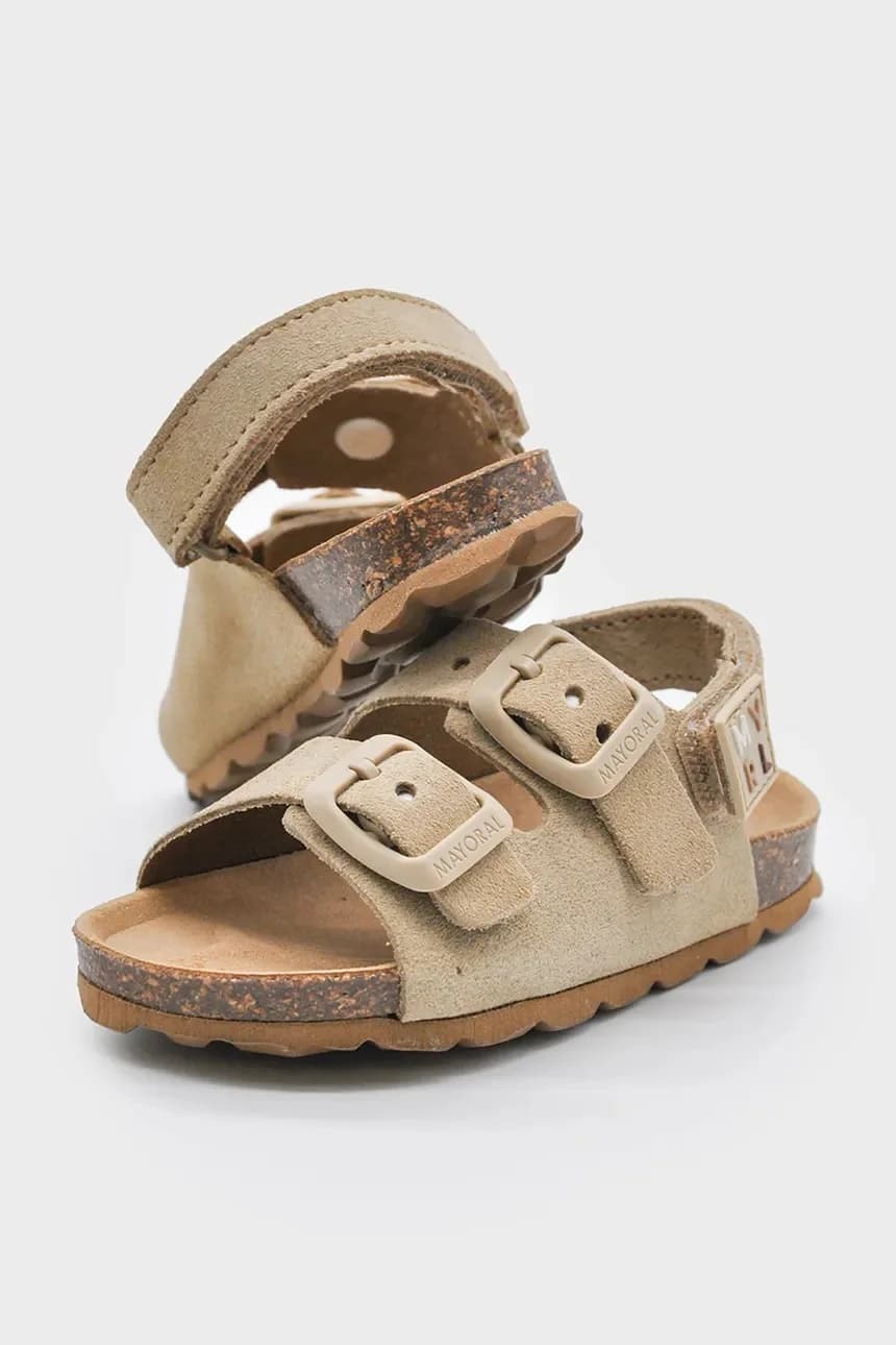 Детские кожаные сандалии - фото 2