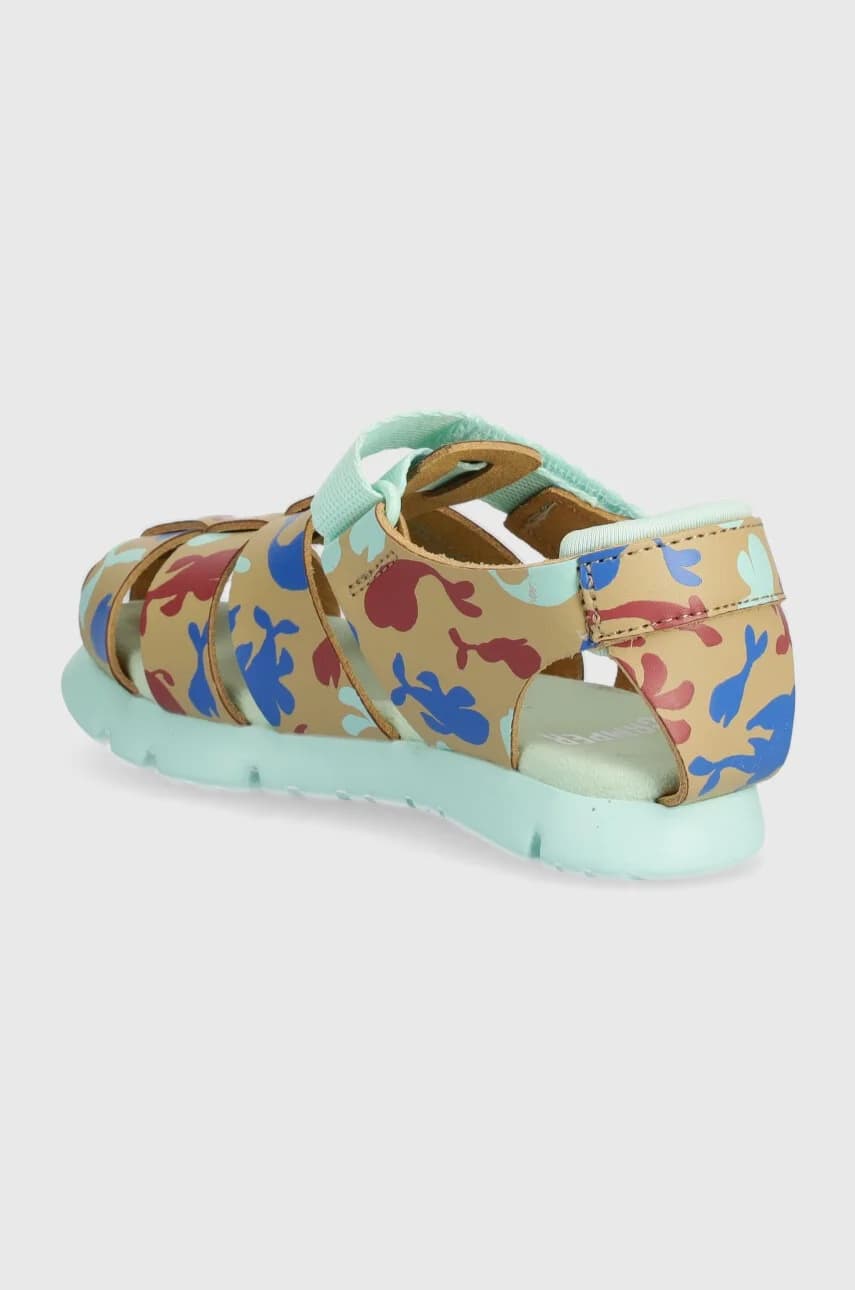 Детские кожаные сандалии - фото 3