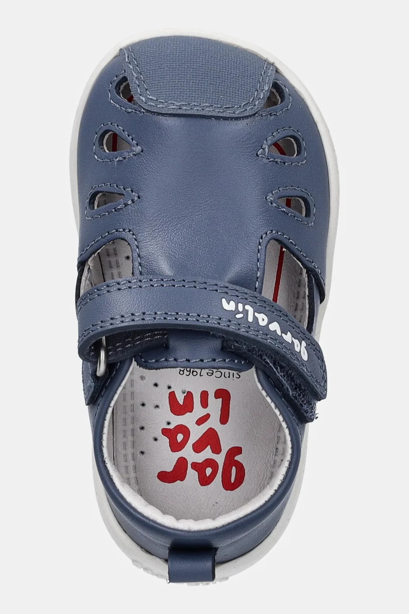 Детские кожаные сандалии - фото 4