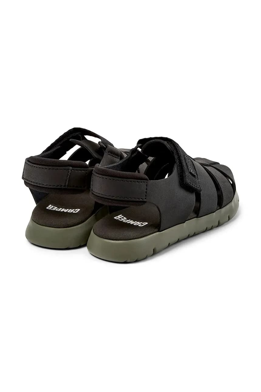 Детские кожаные сандалии - фото 3