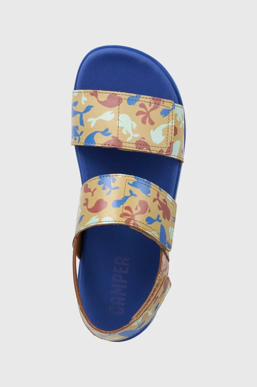 Детские кожаные сандалии - фото 4