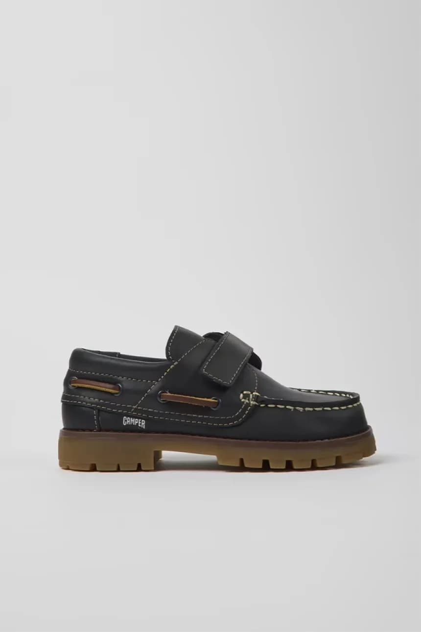 Детские кожаные мокасины