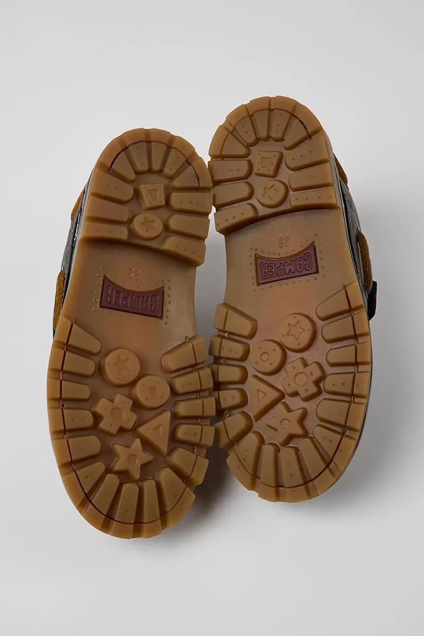 Детские кожаные мокасины - фото 5