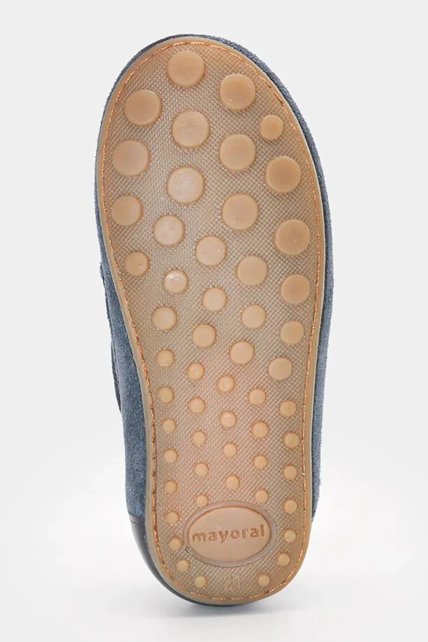 Детские замшевые мокасины - фото 3