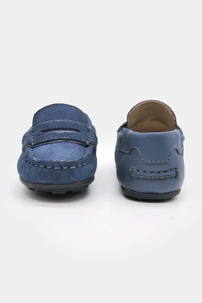 Детские кожаные мокасины - фото 2