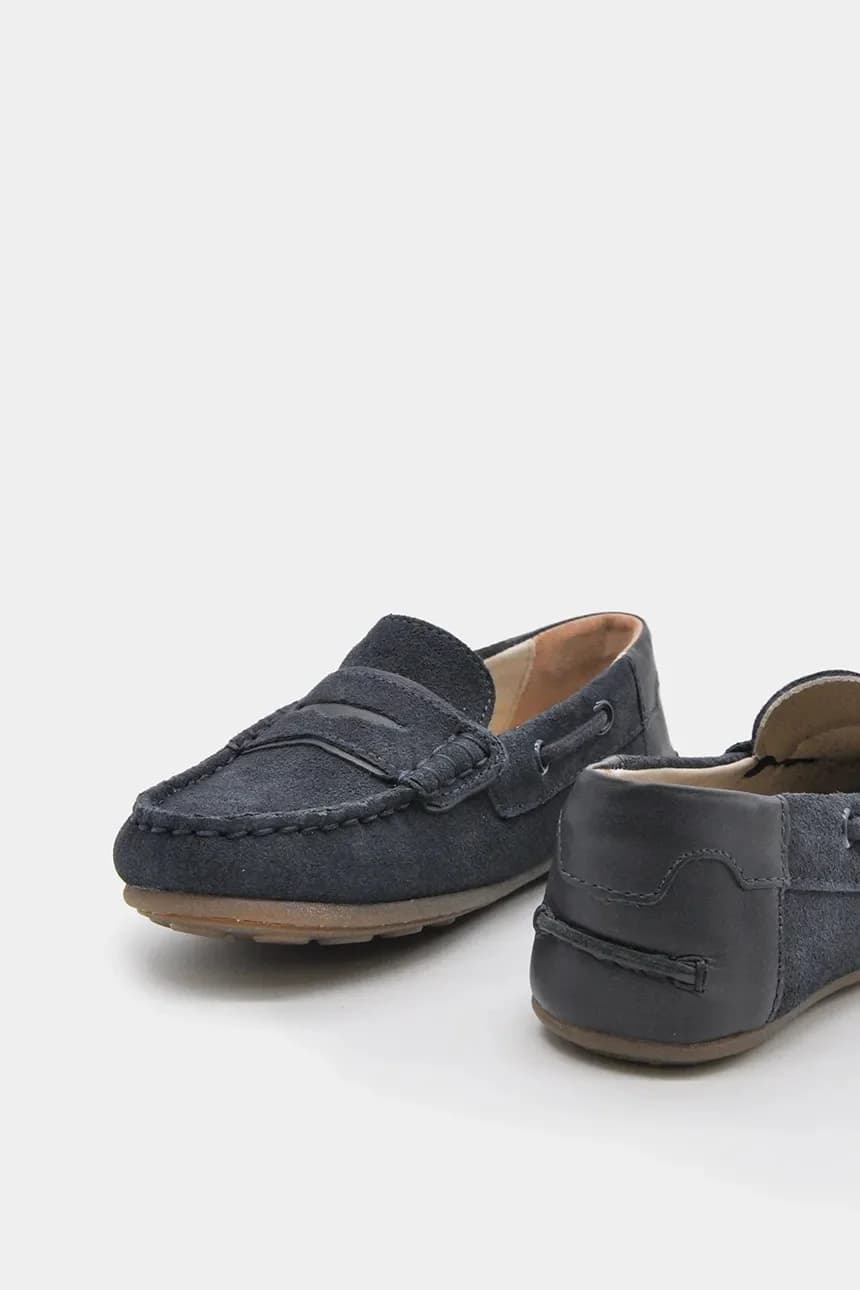 Детские кожаные мокасины - фото 2