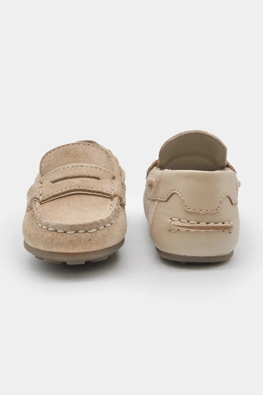 Детские замшевые мокасины - фото 2