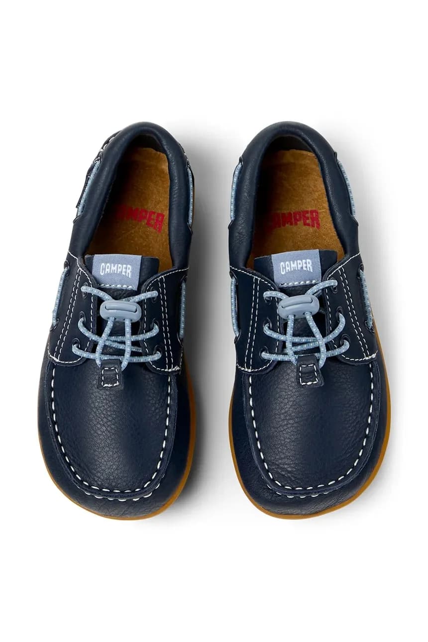 Детские кожаные мокасины Peu Cami Kids - фото 4