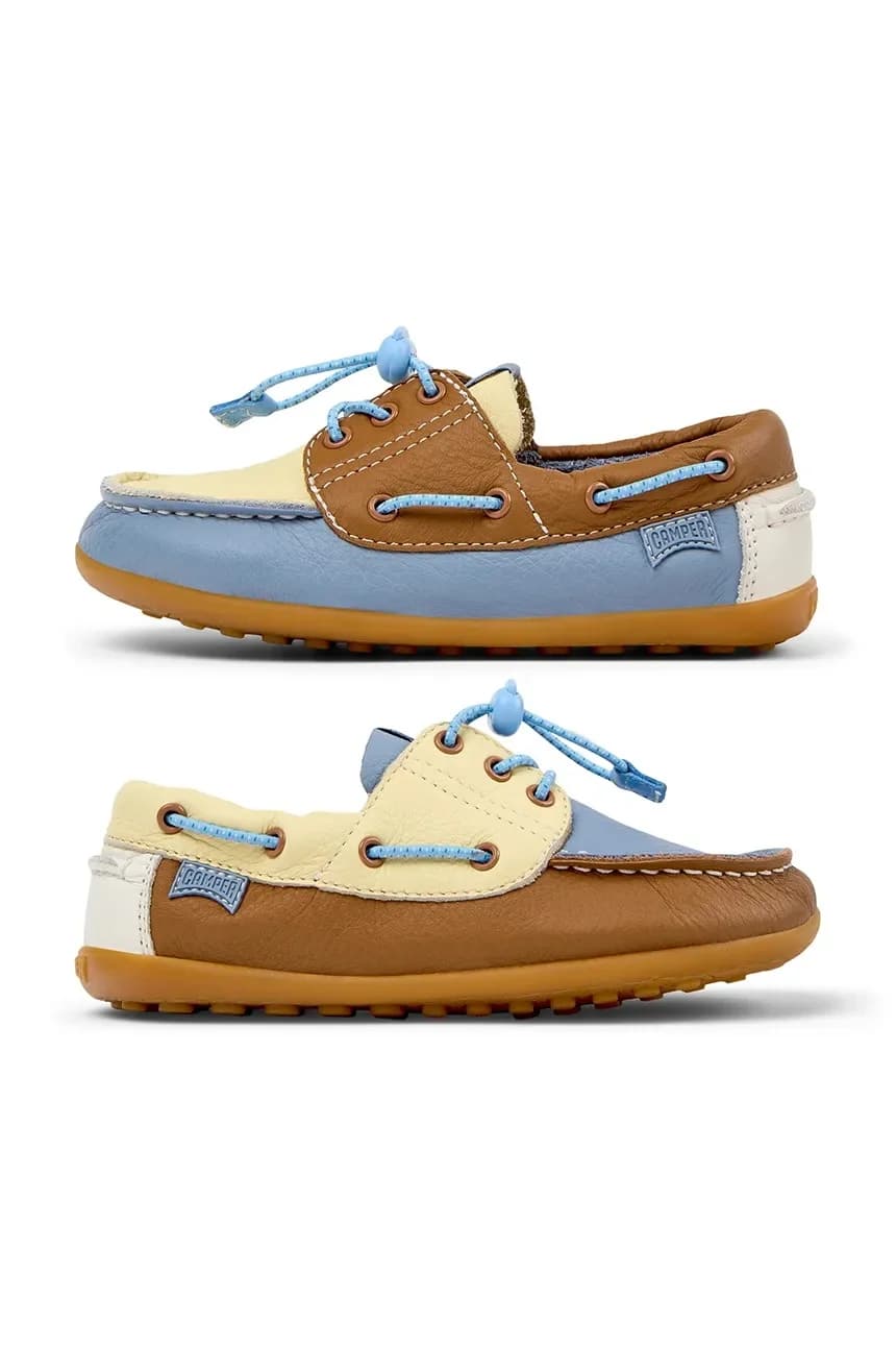 Детские кожаные мокасины Peu Cami TWS