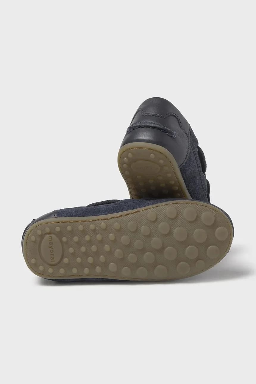 Детские замшевые мокасины - фото 3