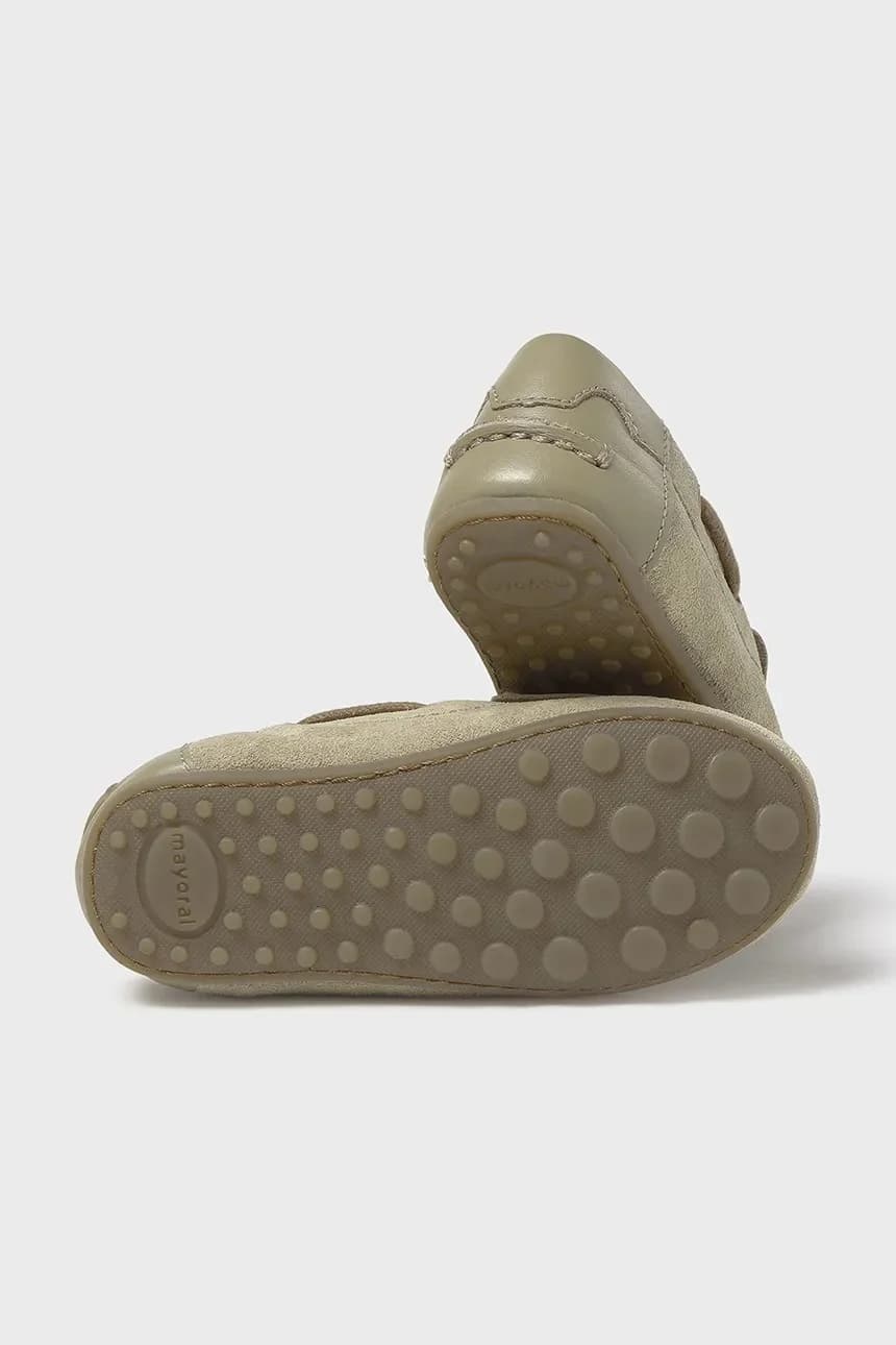 Детские замшевые мокасины - фото 3