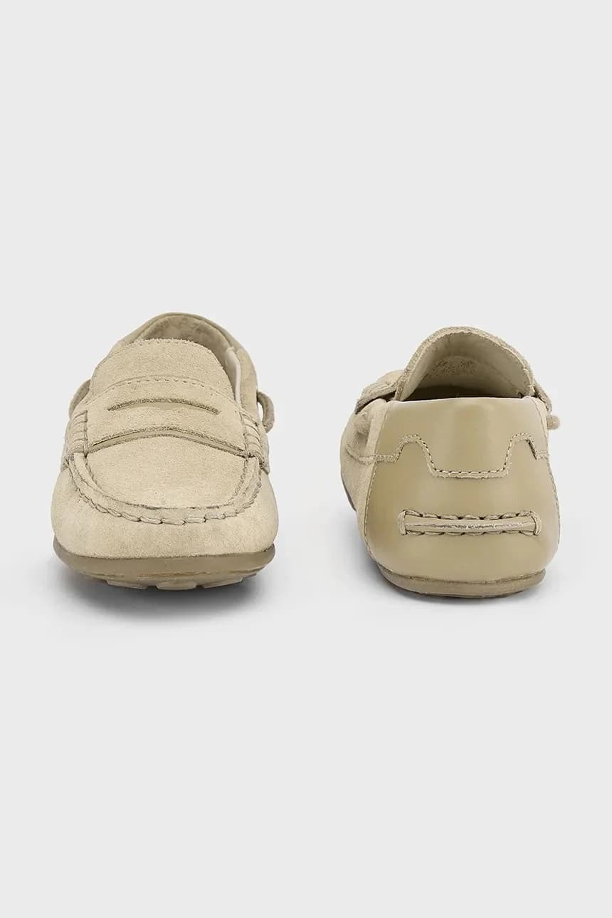 Детские замшевые мокасины - фото 2