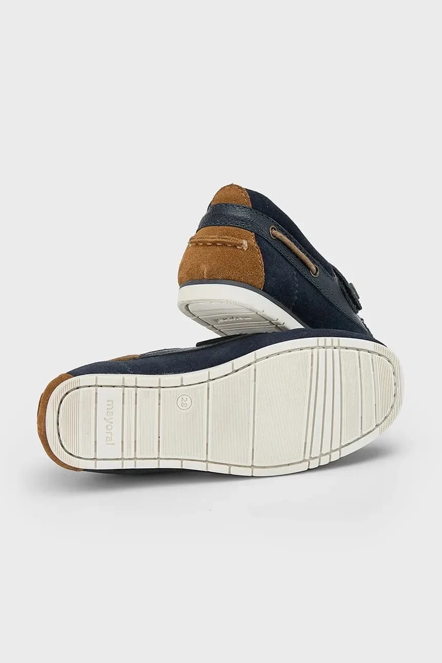 Детские замшевые мокасины - фото 3